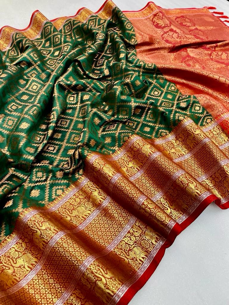 Banarasi Handloom Soft Silk Pattu Saree