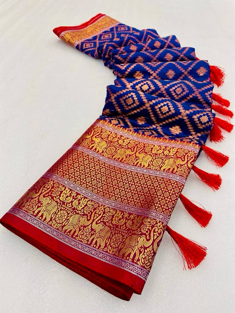 Banarasi Handloom Soft Silk Pattu Saree