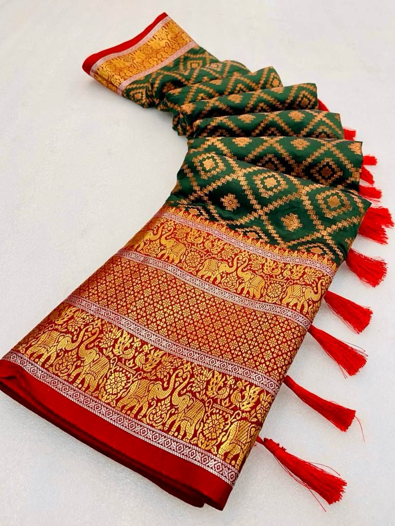 Banarasi Handloom Soft Silk Pattu Saree