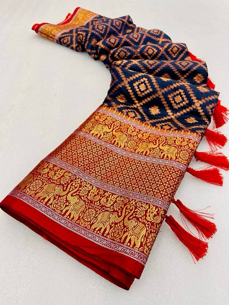 Banarasi Handloom Soft Silk Pattu Saree