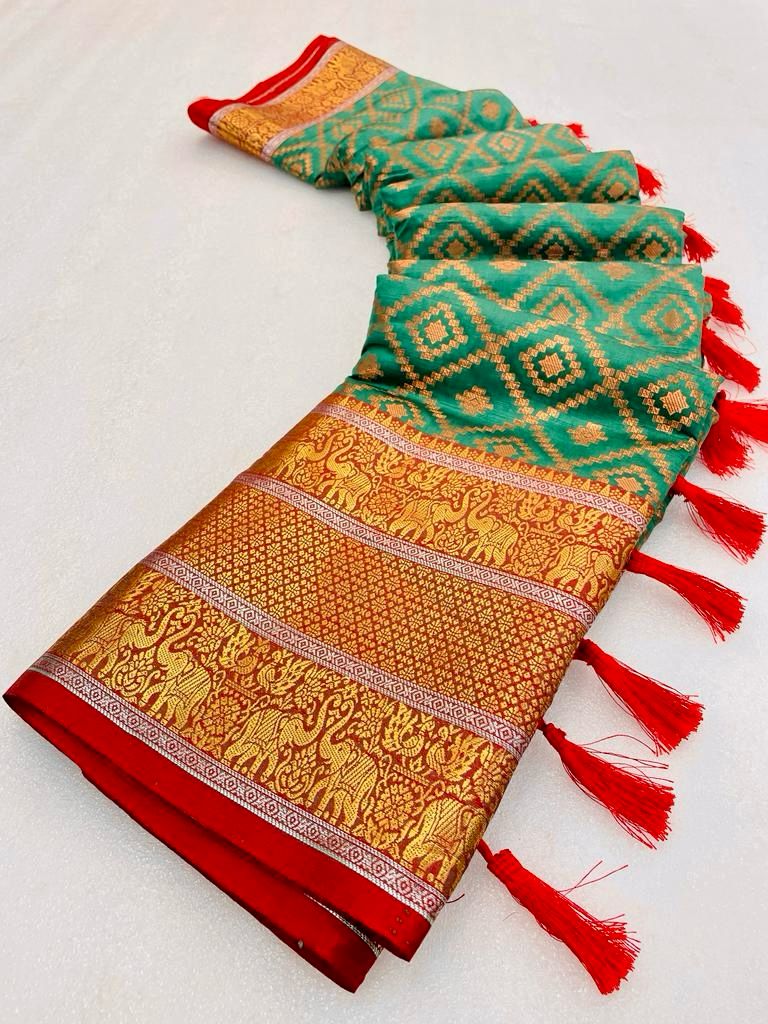 Banarasi Handloom Soft Silk Pattu Saree