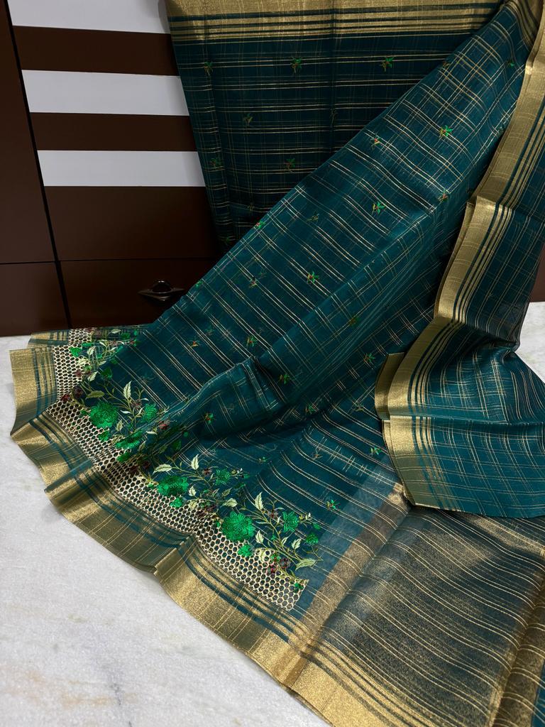 Banarasi Kora Organza Saree