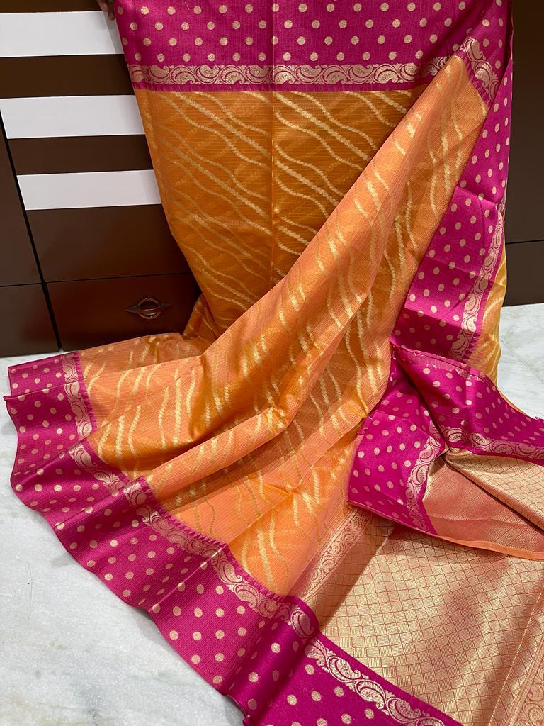 Banarasi Kota Cotton Soft Saree