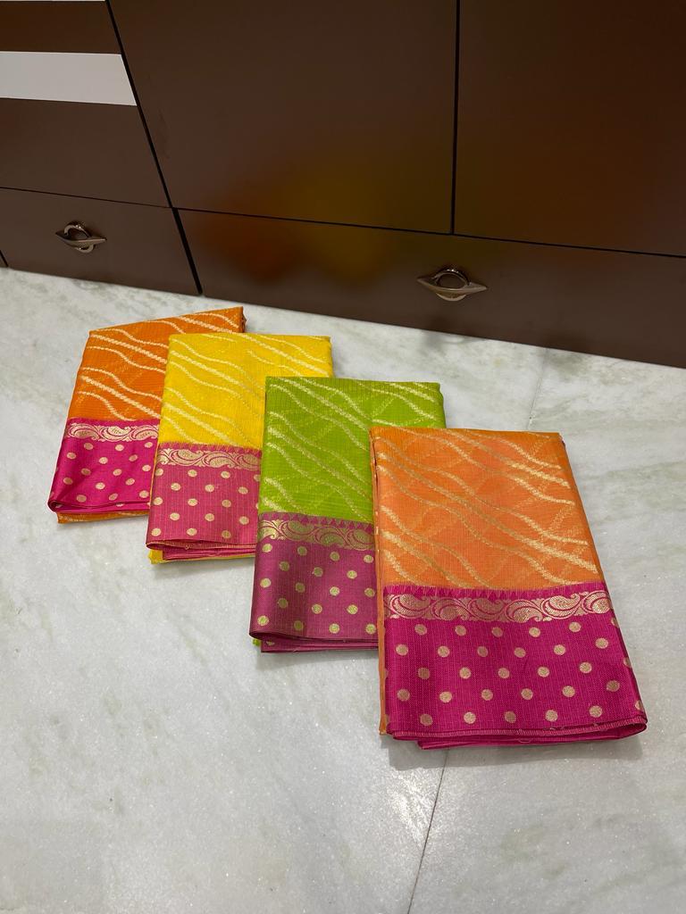 Banarasi Kota Cotton Soft Saree