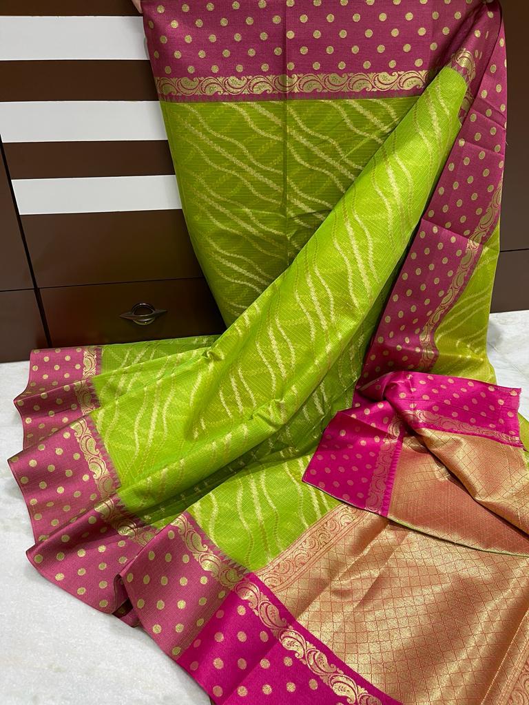 Banarasi Kota Cotton Soft Saree