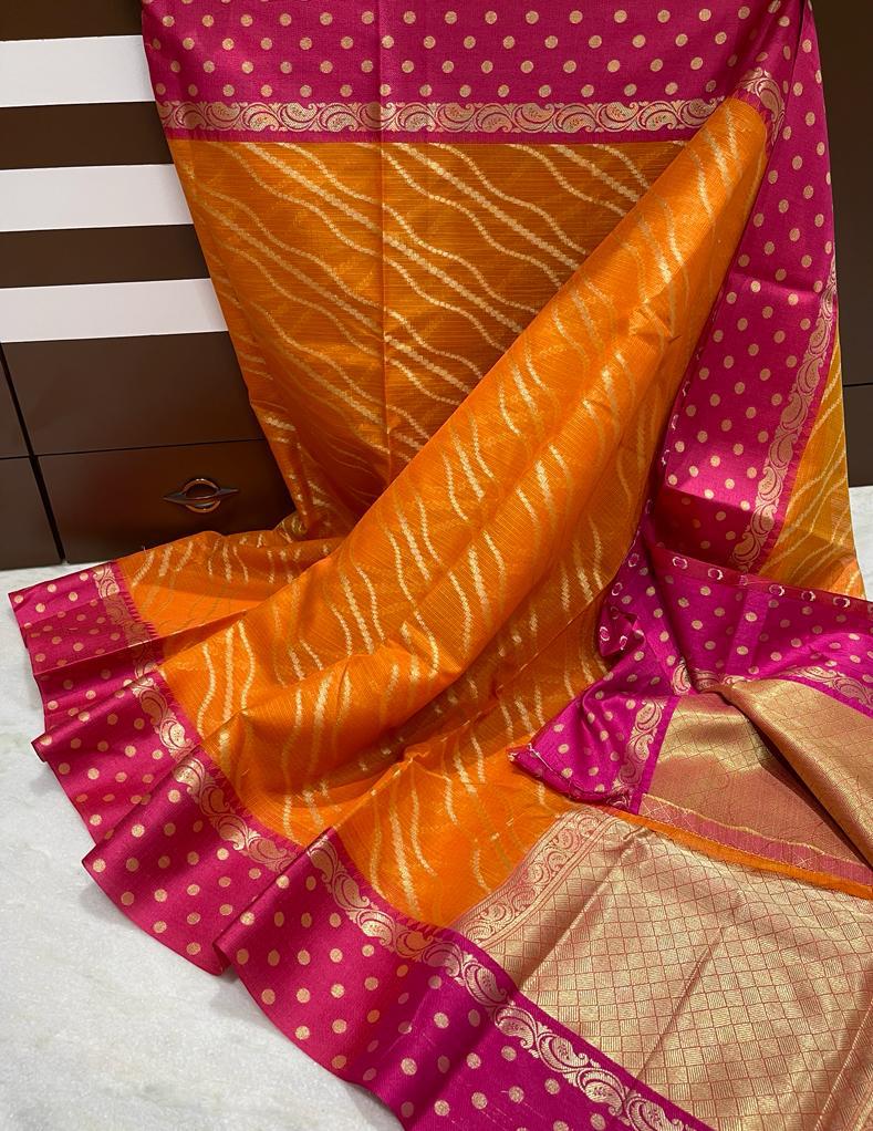 Banarasi Kota Cotton Soft Saree