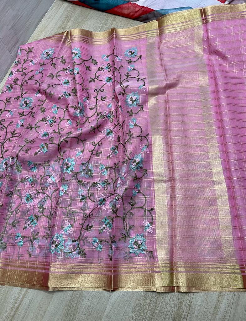 Banarasi Kora Organza Saree