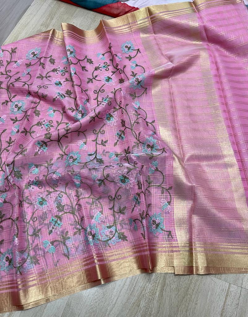 Banarasi Kora Organza Saree