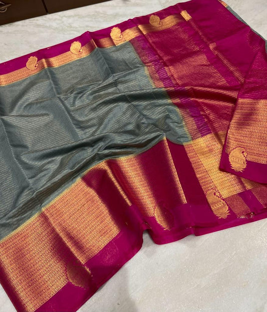 Banarasi Semi Georgette Soft Saree