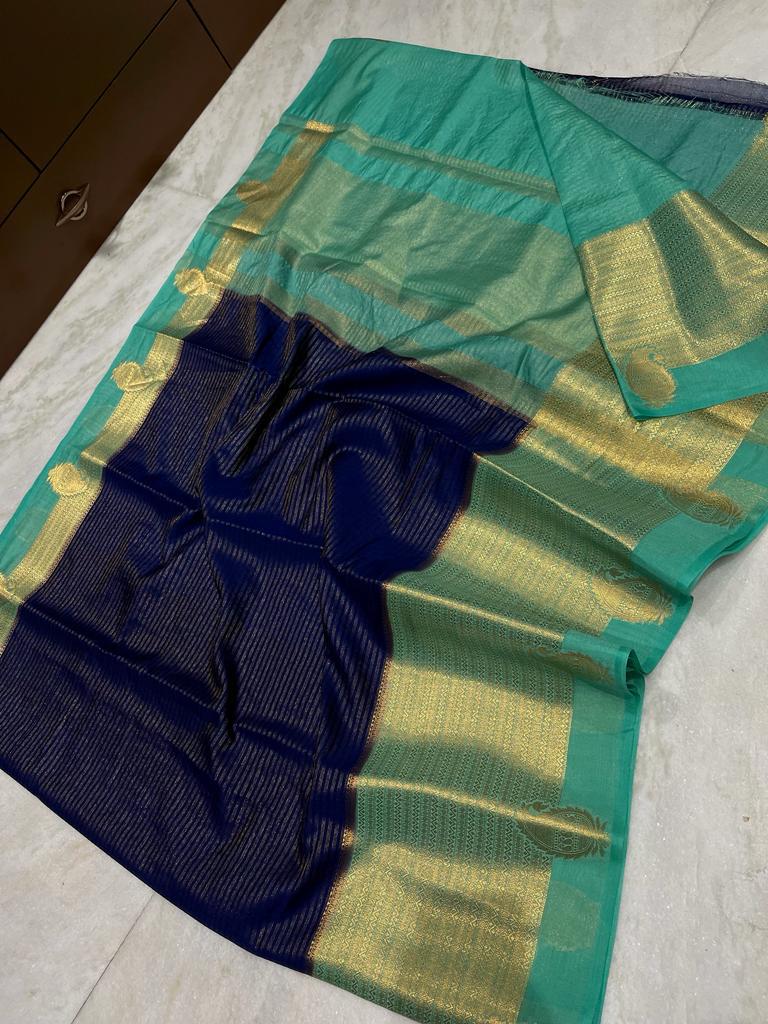 Banarasi Semi Georgette Soft Saree