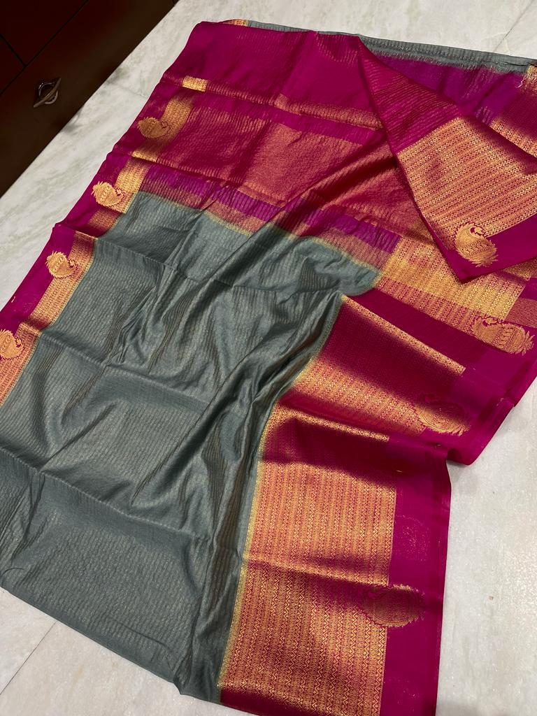 Banarasi Semi Georgette Soft Saree