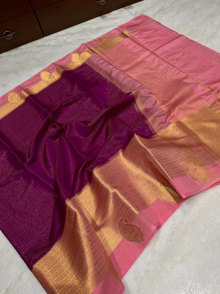 Banarasi Semi Georgette Soft Saree