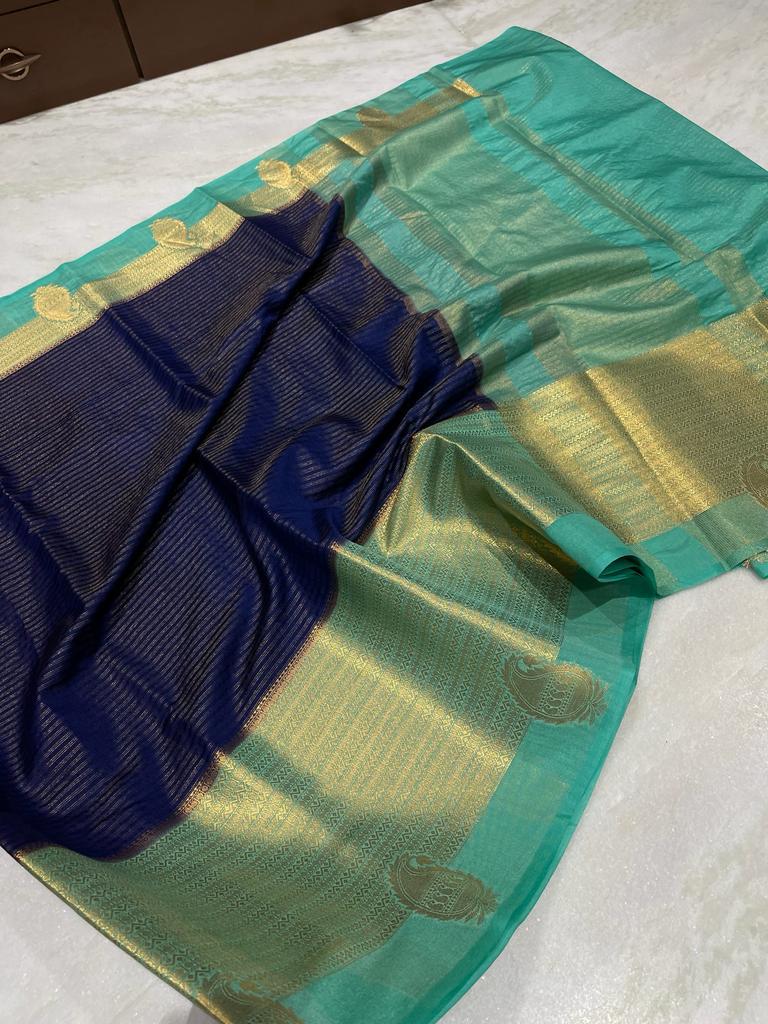 Banarasi Semi Georgette Soft Saree
