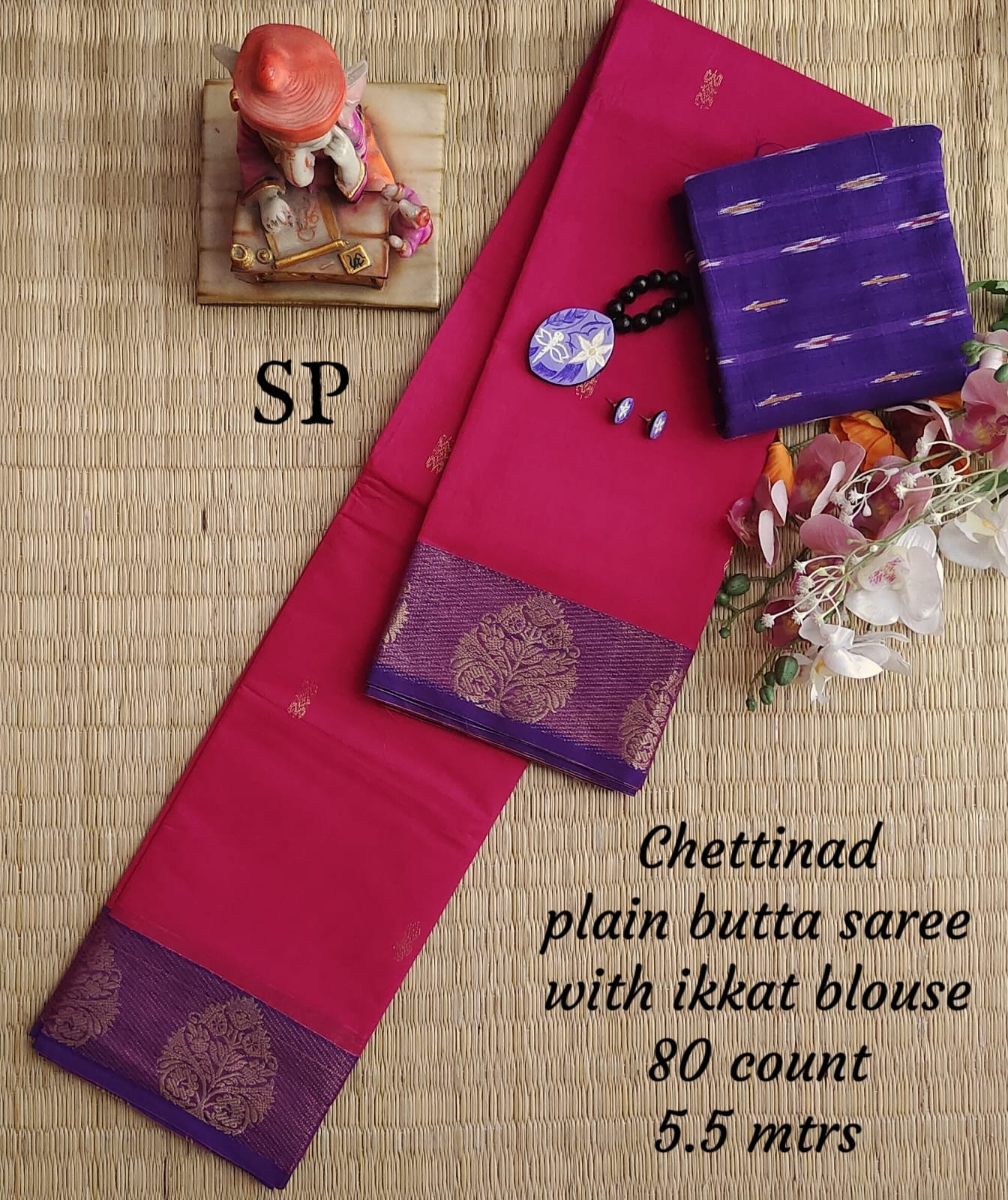 Chettinad fancy cotton saree