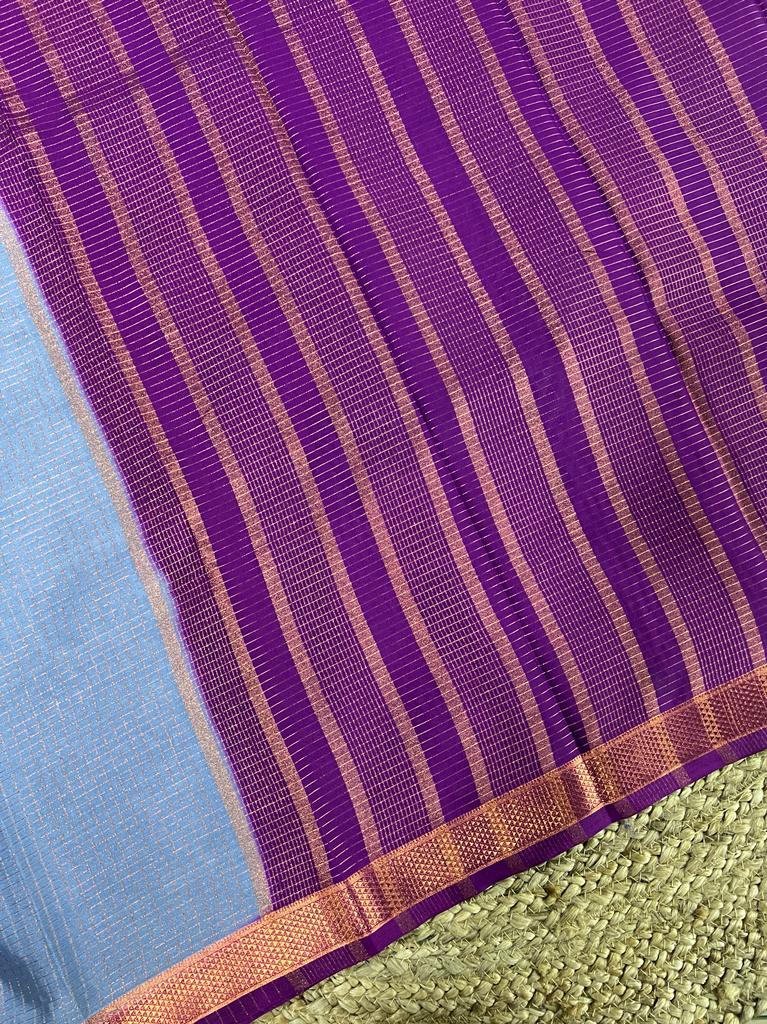 Chiffon Crepe Silk Saree