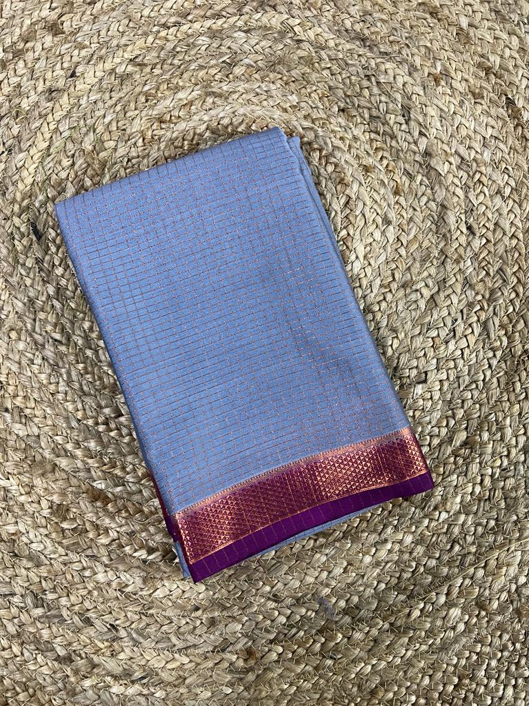 Chiffon Crepe Silk Saree