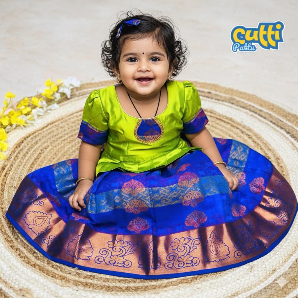 Chutties Pattu Pavadai Dress for Your Special Occasion
