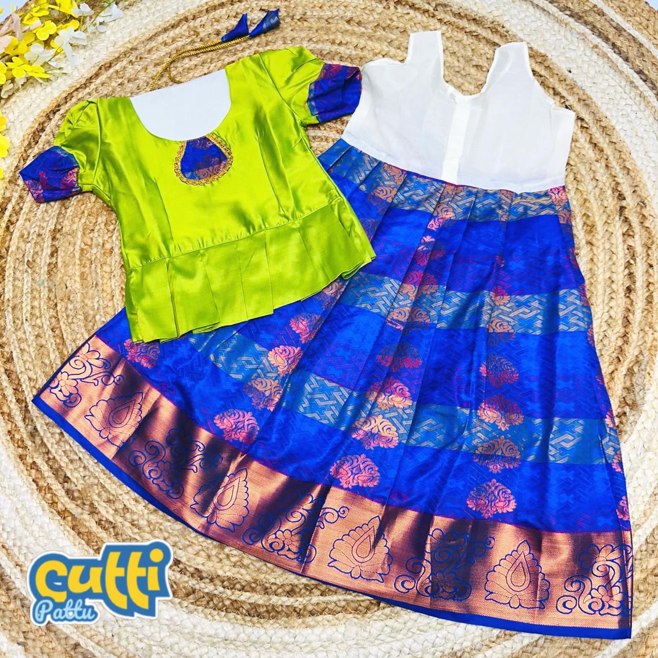 Chutties Pattu Pavadai Dress for Your Special Occasion
