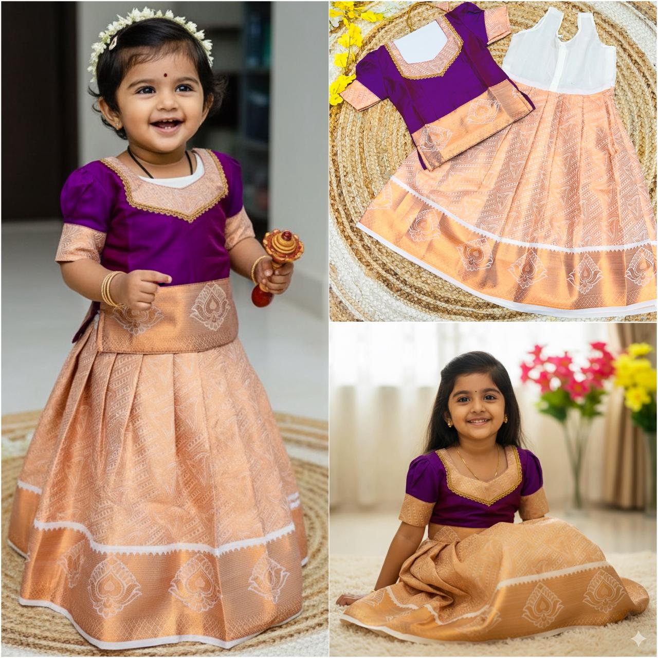 Chutties Pattu Pavadai Dress for Your Special Occasion