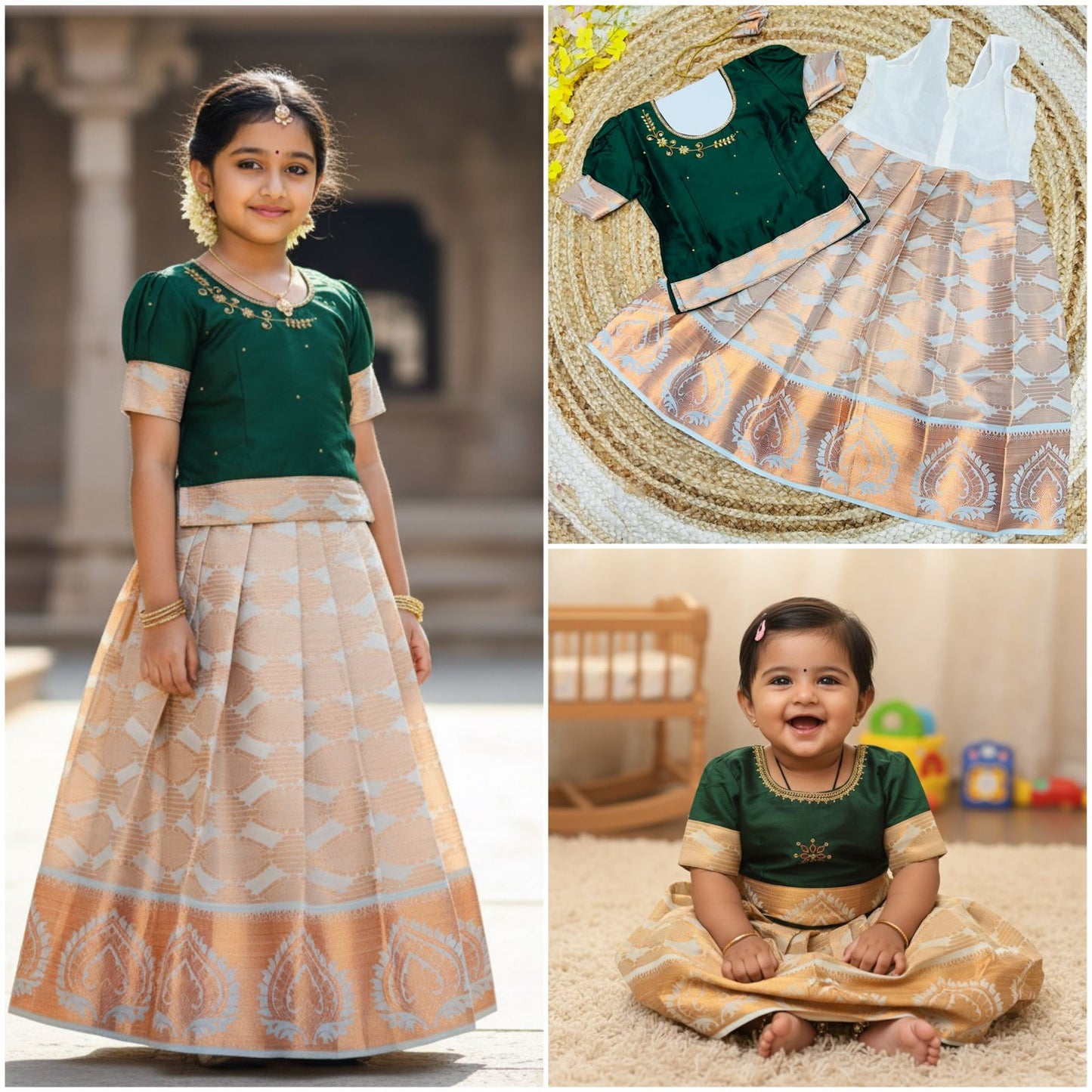 Chutties Pattu Pavadai Dress for Your Special Occasion