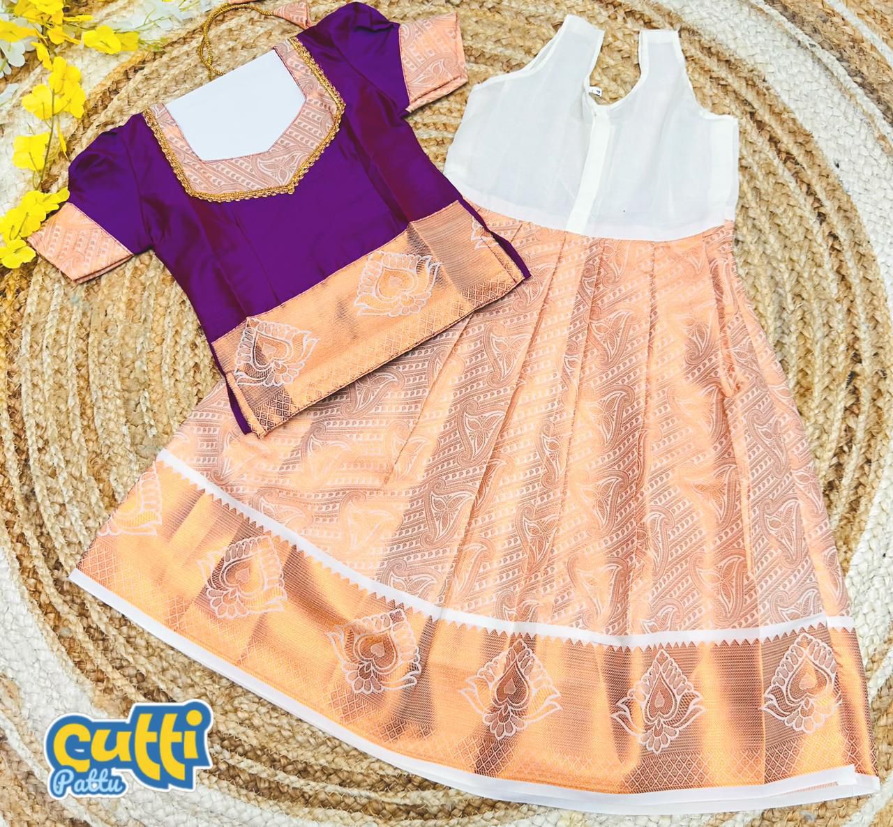 Chutties Pattu Pavadai Dress for Your Special Occasion
