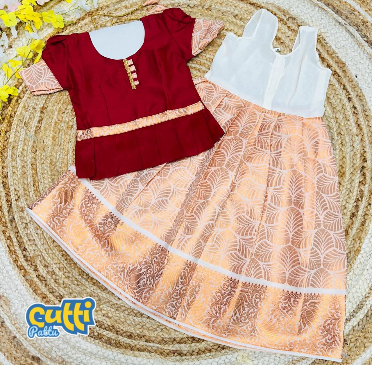 Chutties Pattu Pavadai Dress for Your Special Occasion