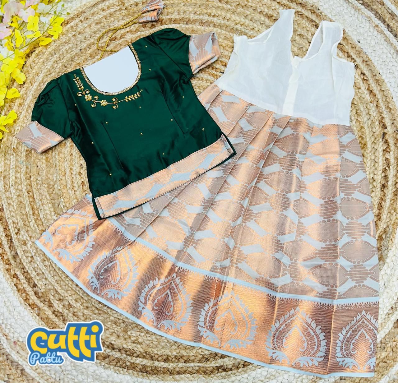 Chutties Pattu Pavadai Dress for Your Special Occasion