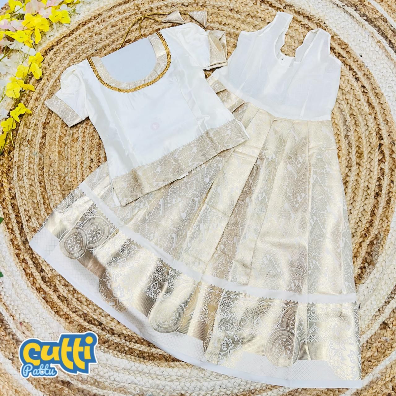 Chutties Pattu Pavadai Dress for Your Special Occasion