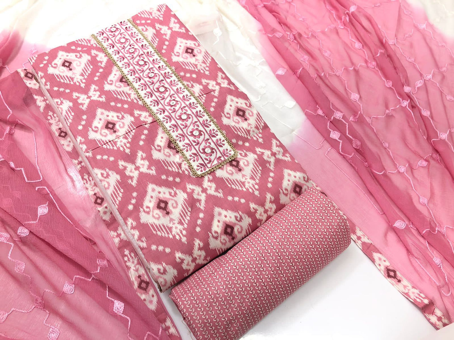 Cotton dress material