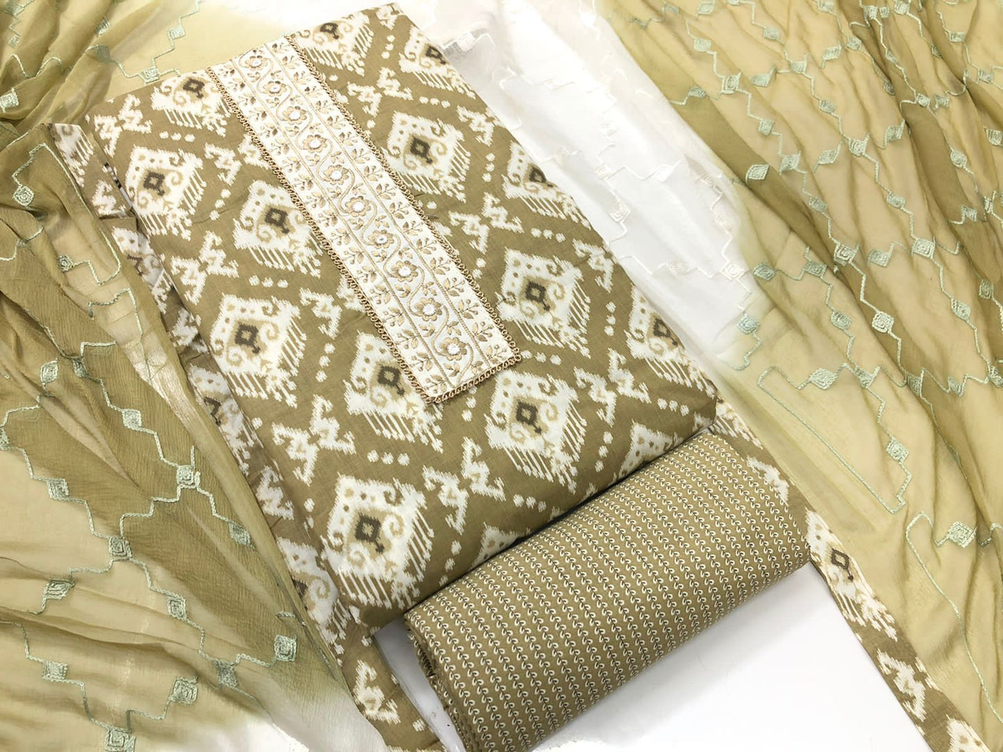 Cotton dress material