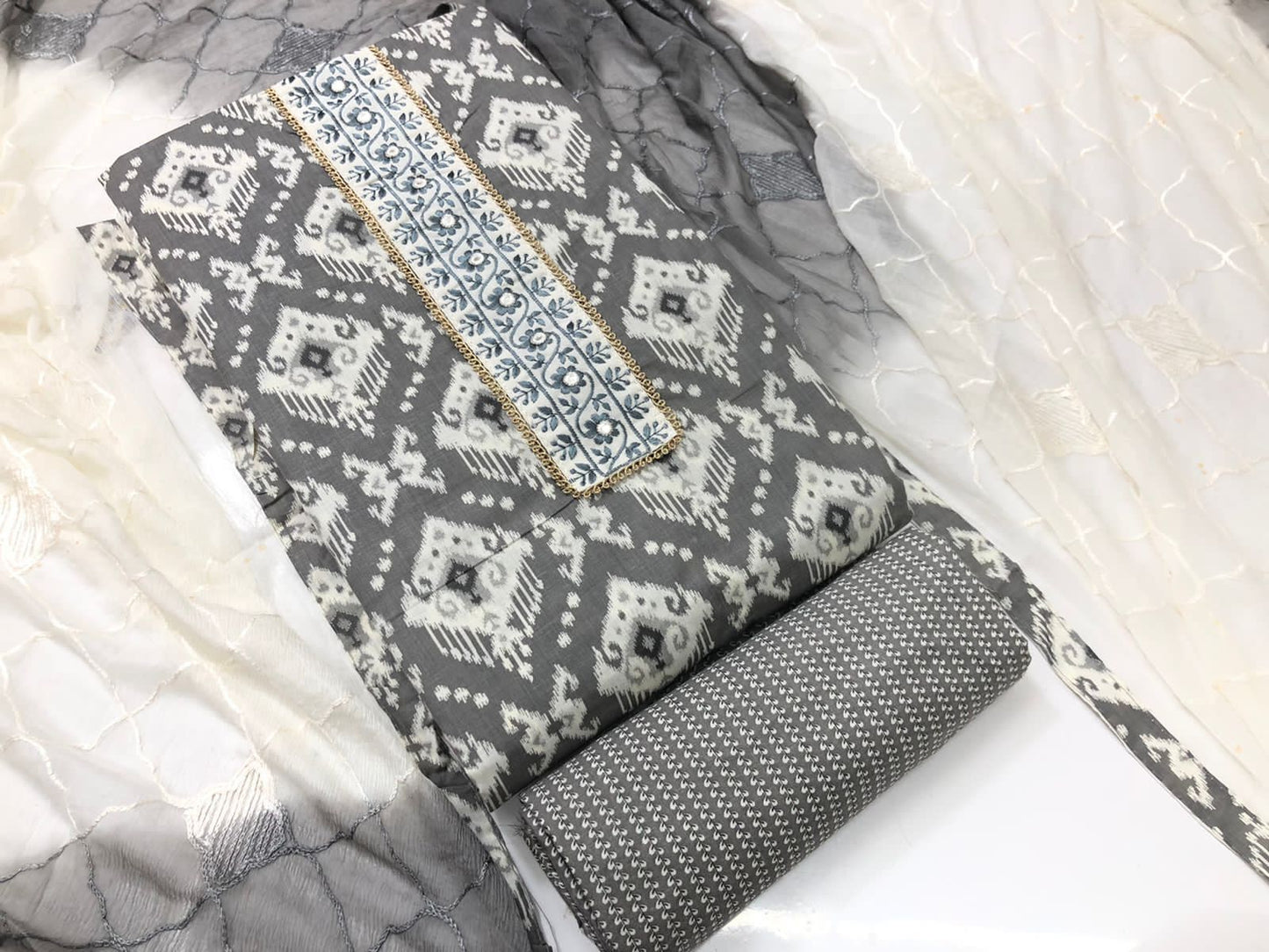 Cotton dress material