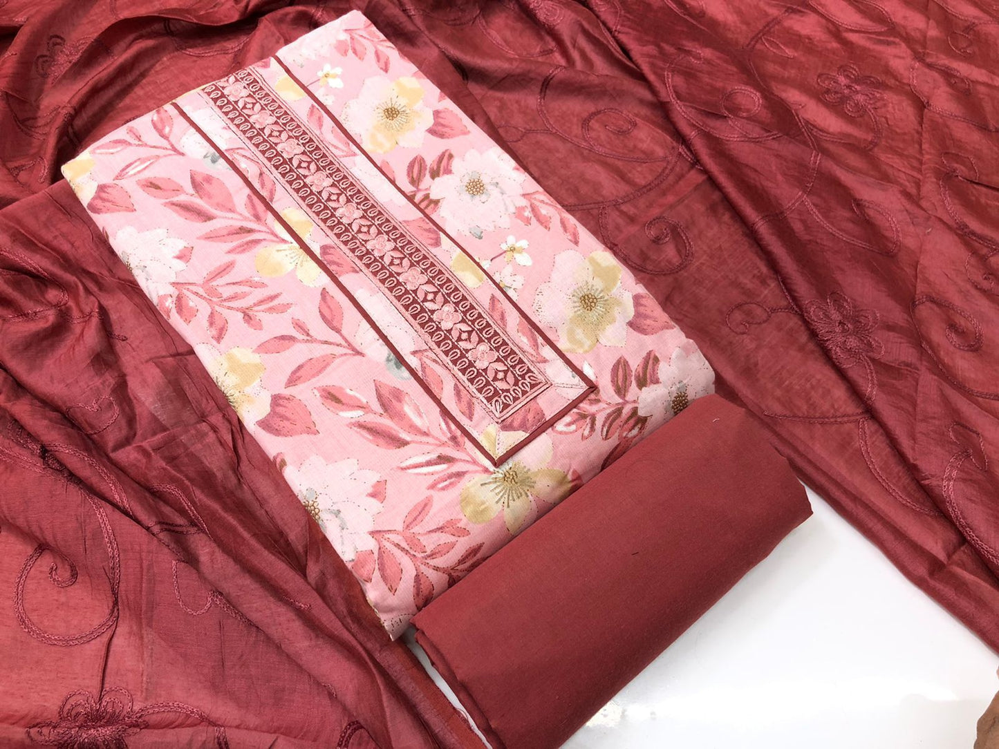 Cotton dress material