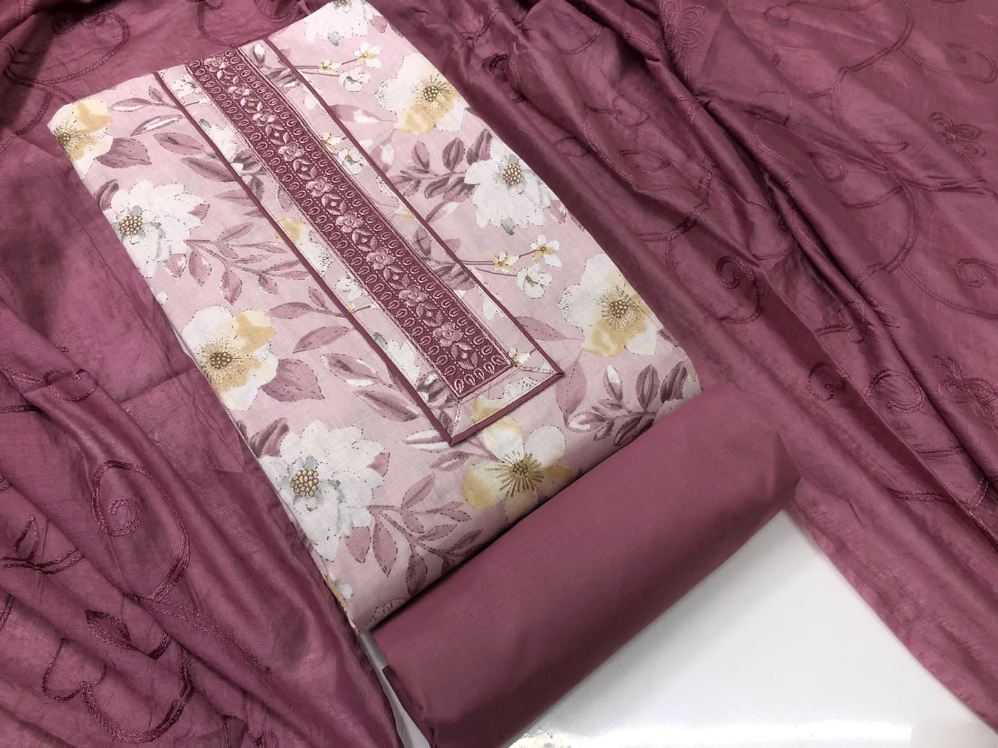 Cotton dress material