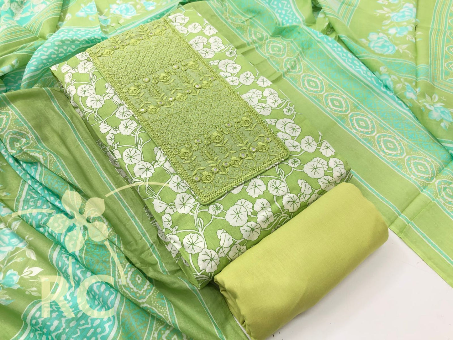 Cotton dress material