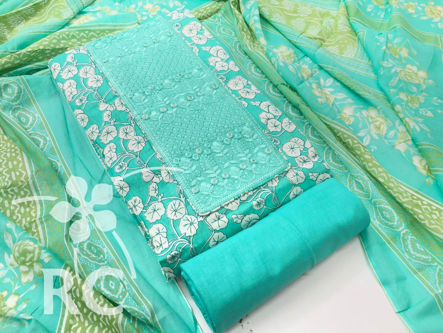 Cotton dress material