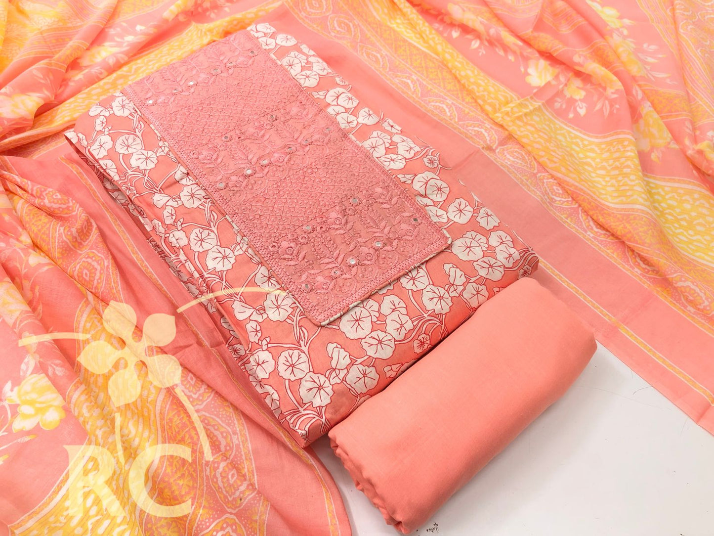 Cotton dress material