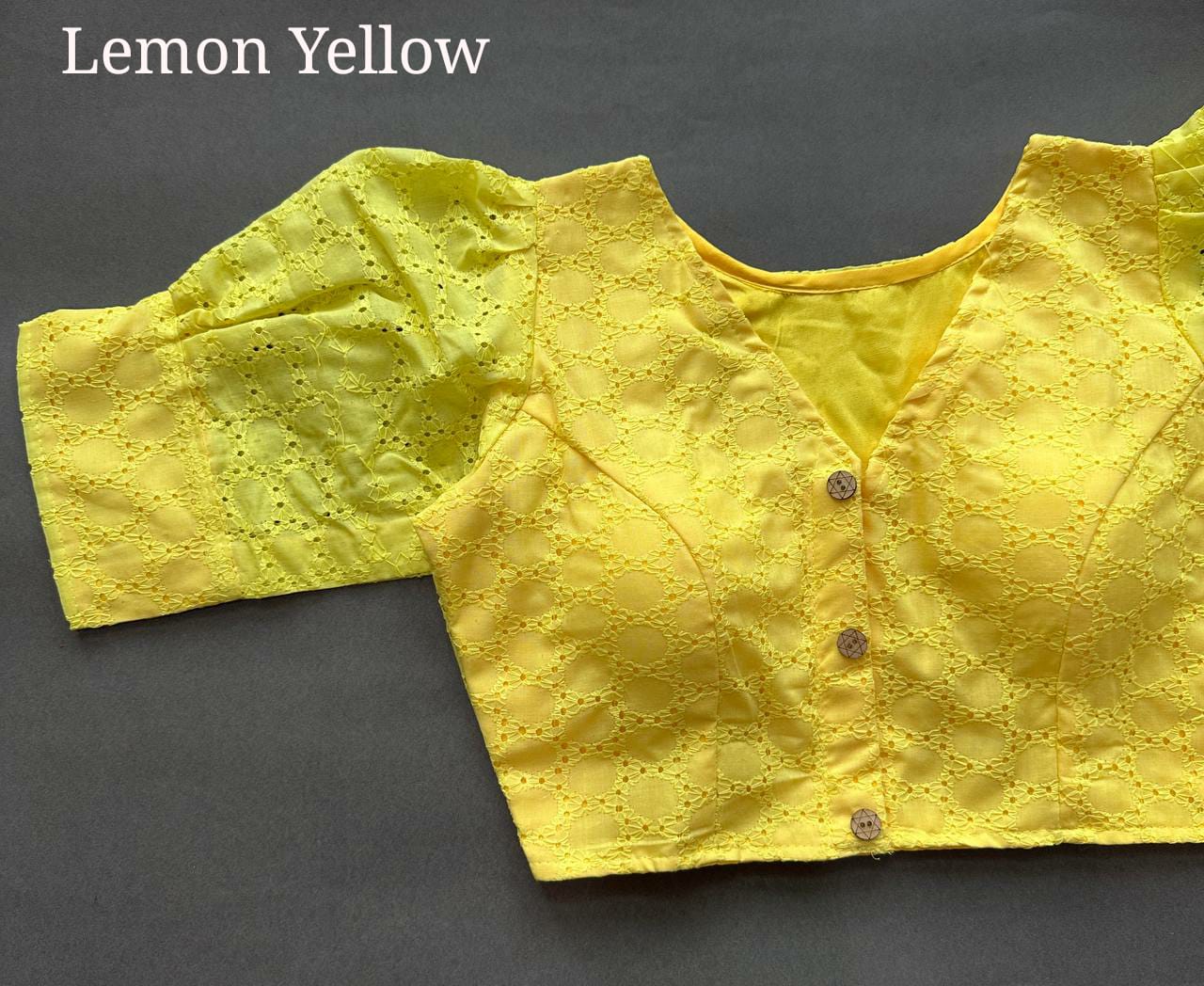 Cotton hakoba readymade blouse