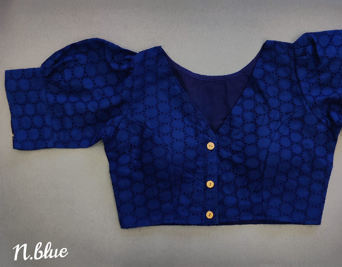 Cotton hakoba readymade blouse