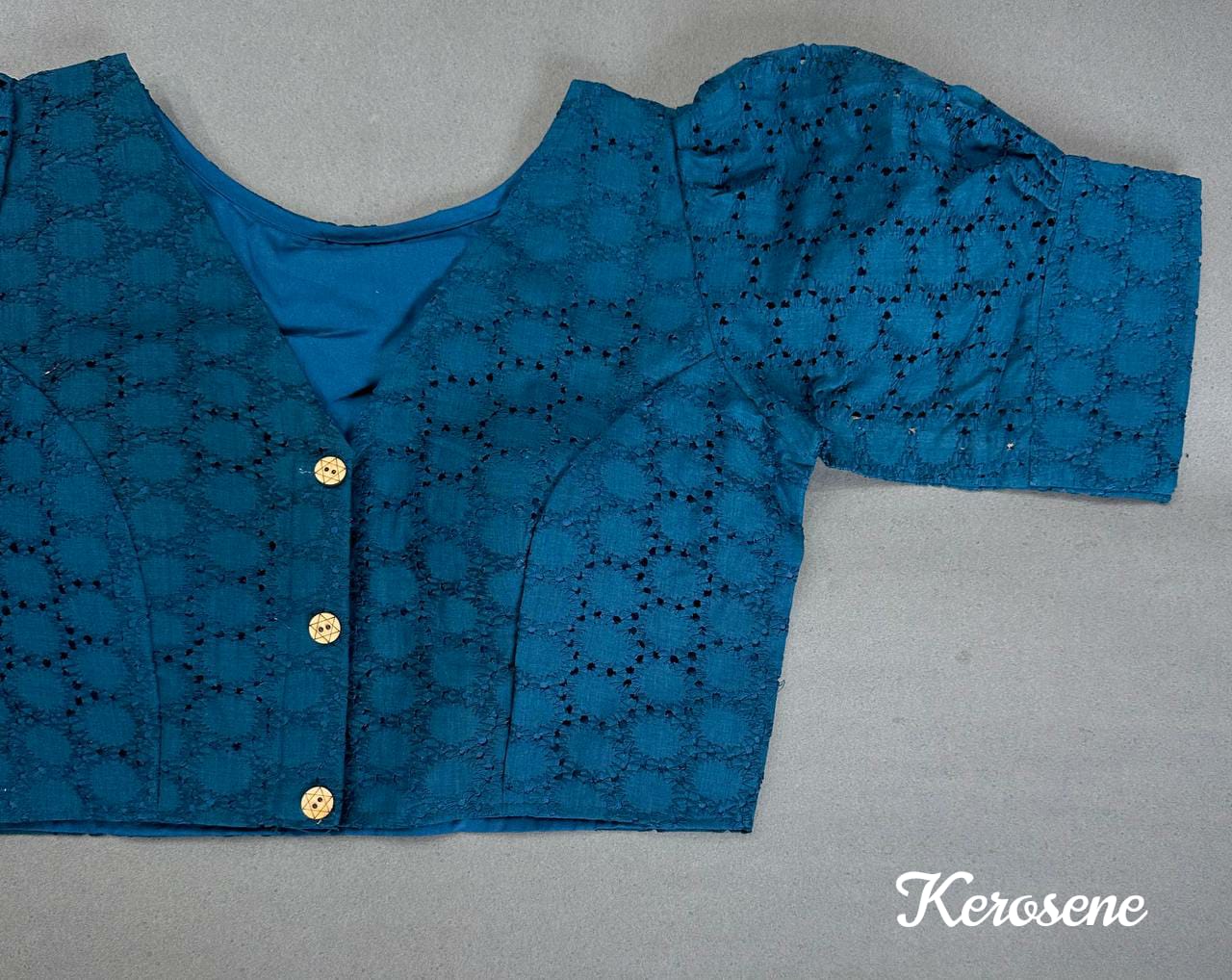 Cotton hakoba readymade blouse