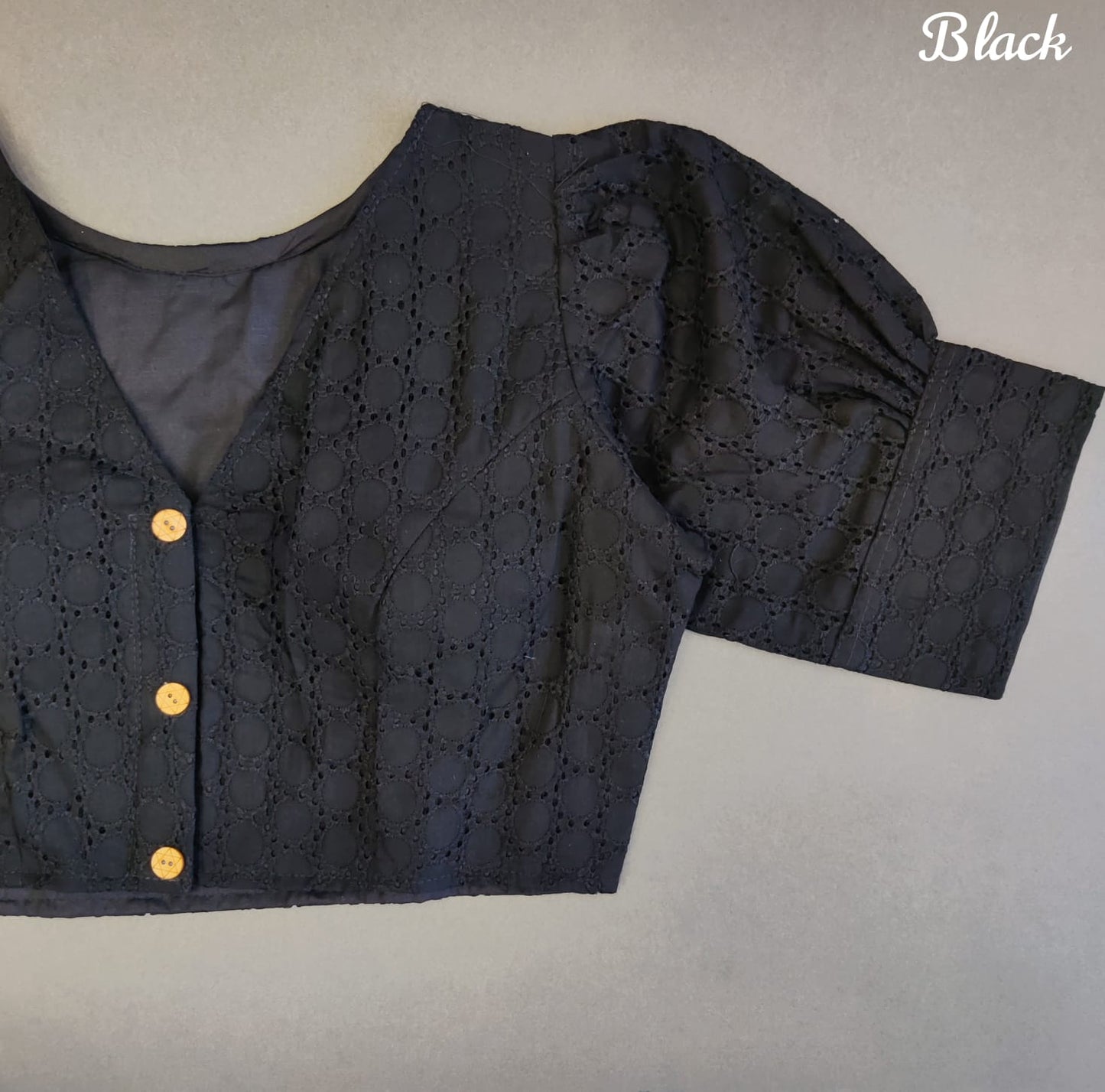 Cotton hakoba readymade blouse