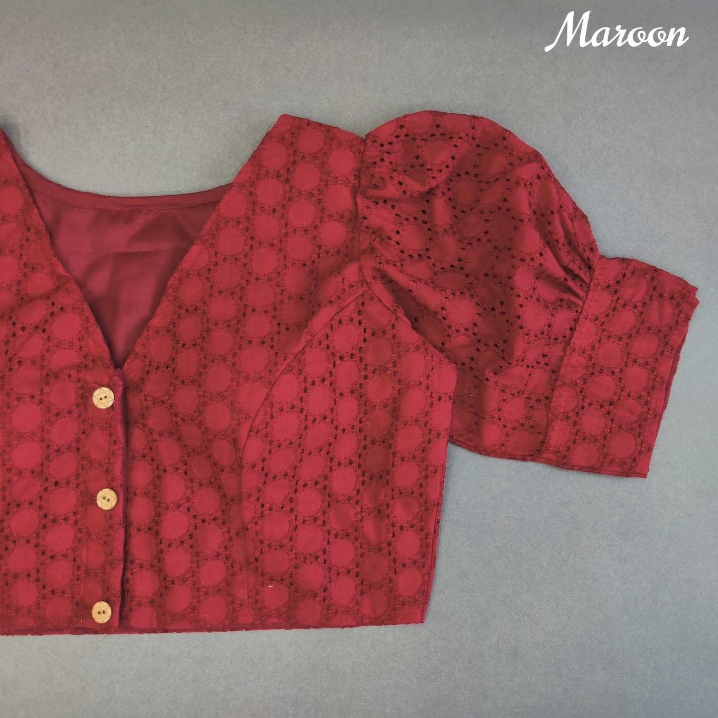 Cotton hakoba readymade blouse