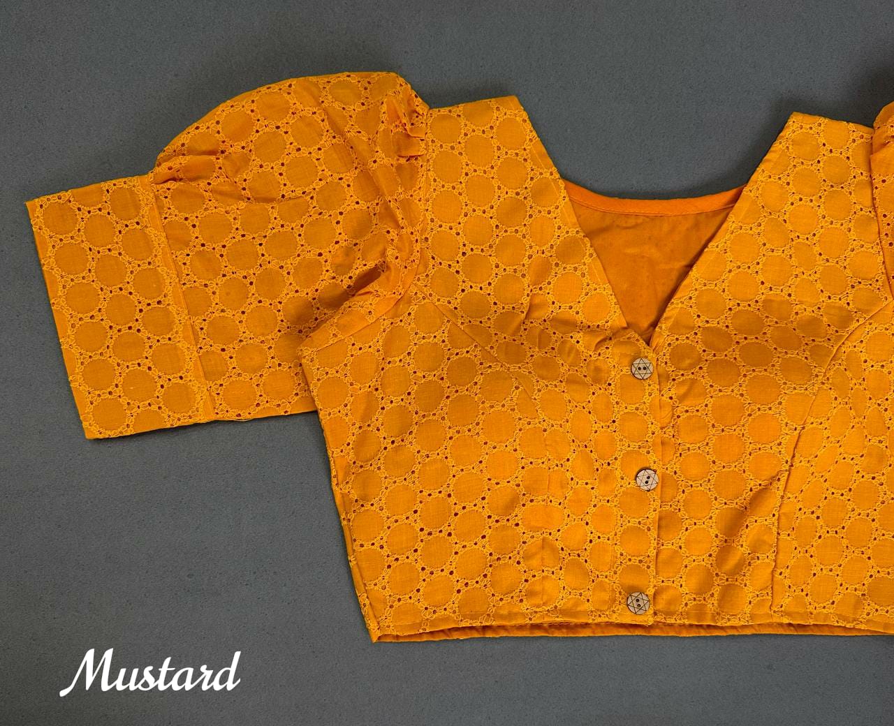 Cotton hakoba readymade blouse