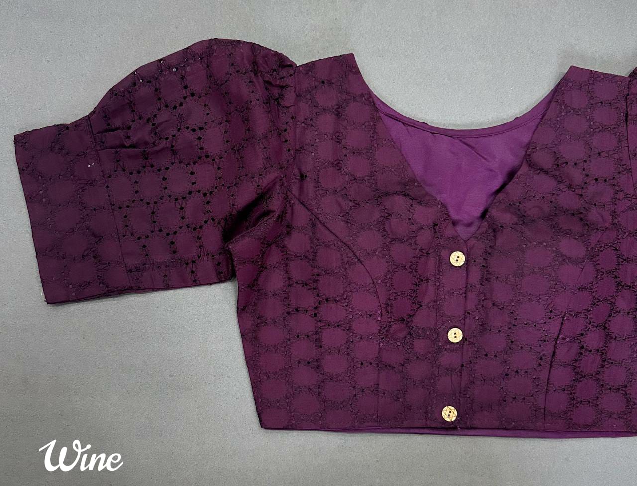 Cotton hakoba readymade blouse