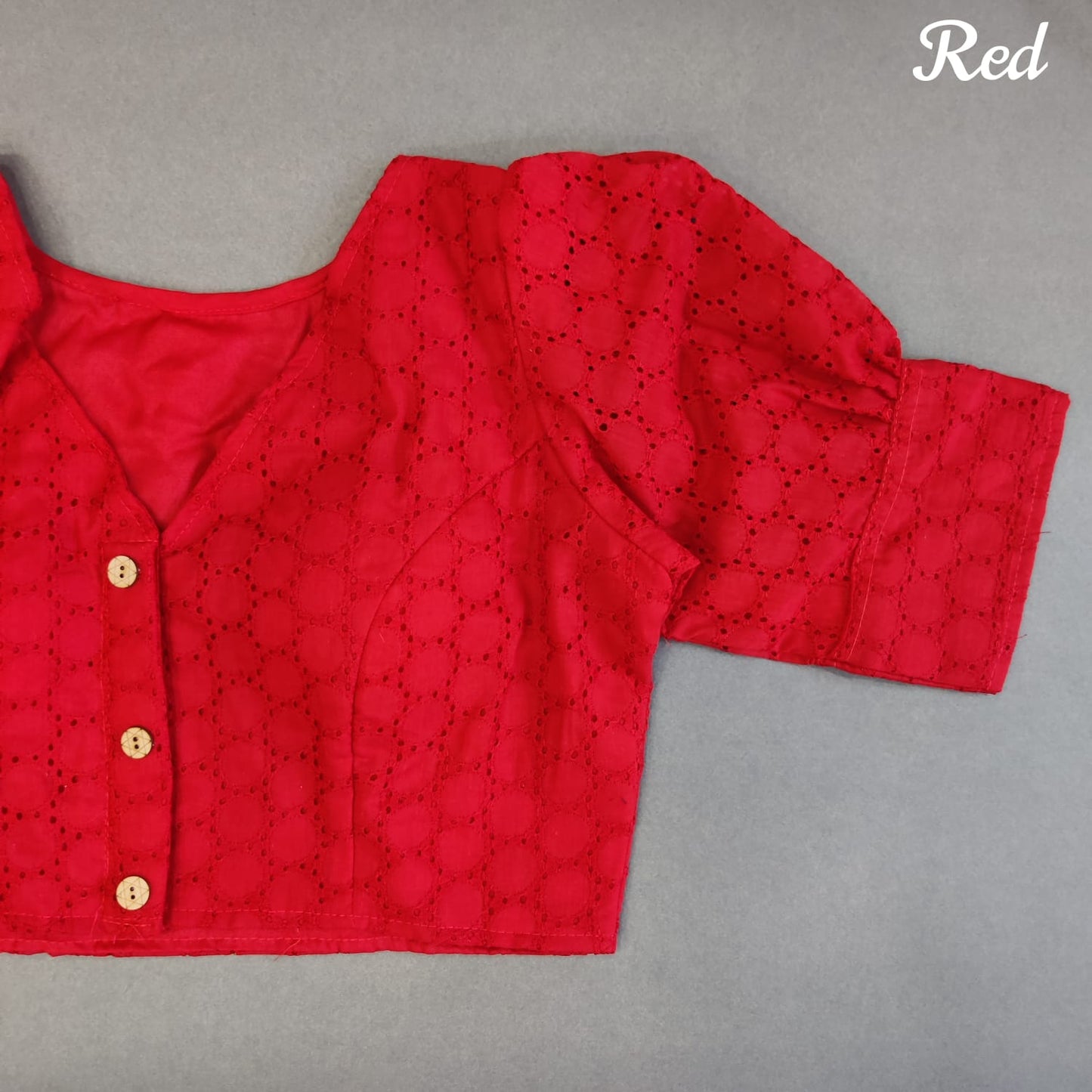 Cotton hakoba readymade blouse