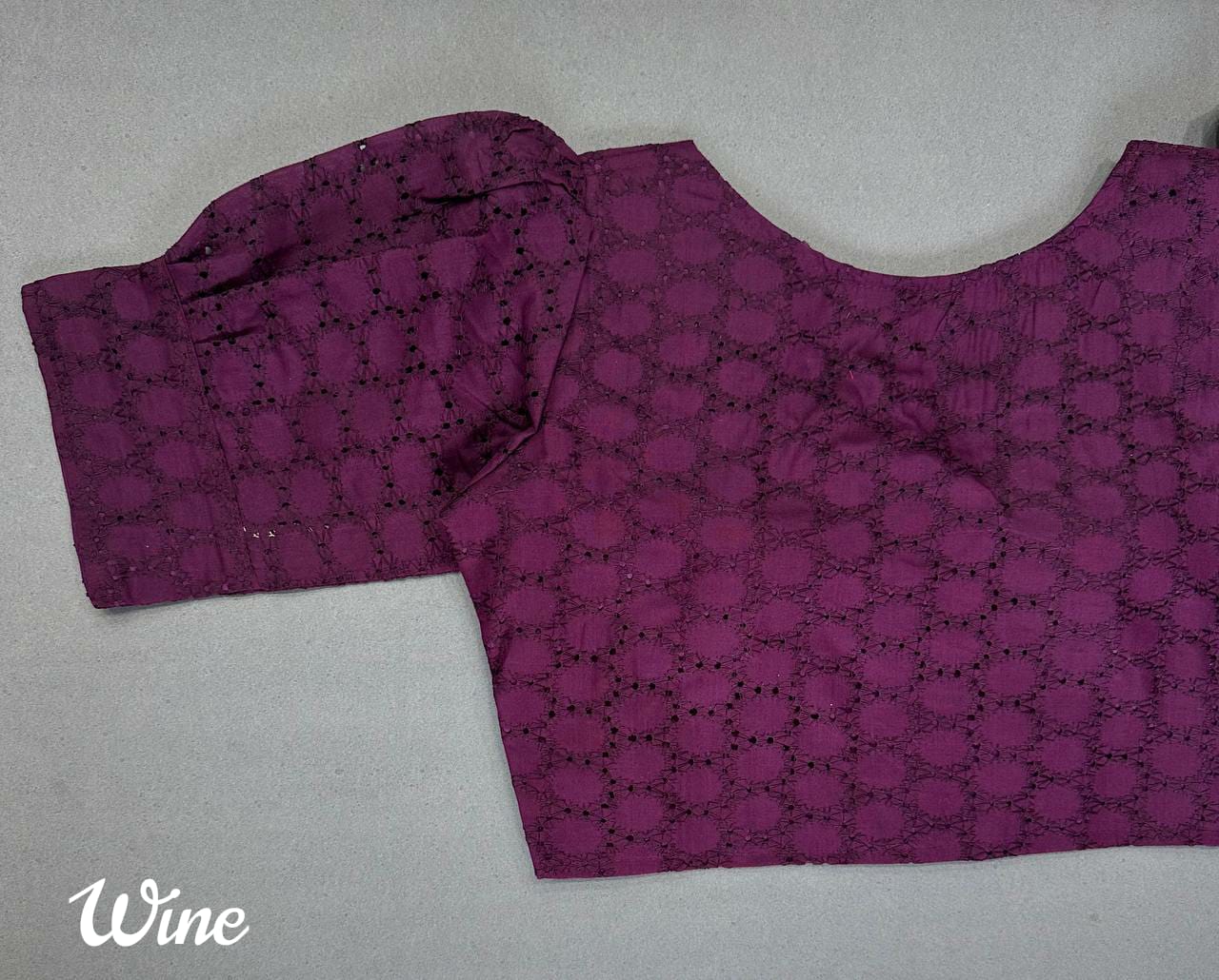 Cotton hakoba readymade blouse