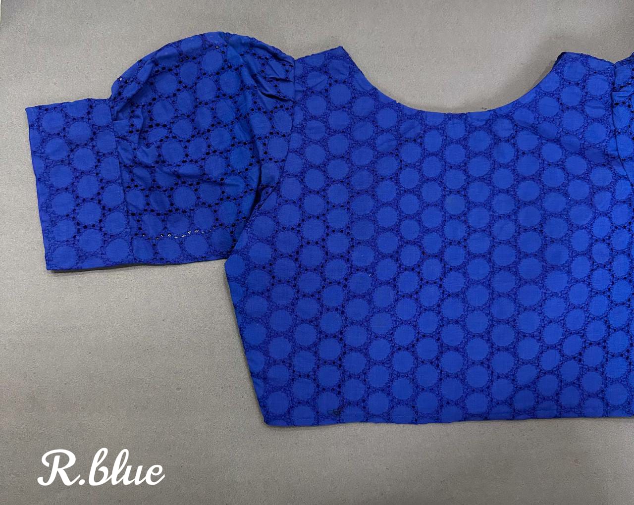 Cotton hakoba readymade blouse