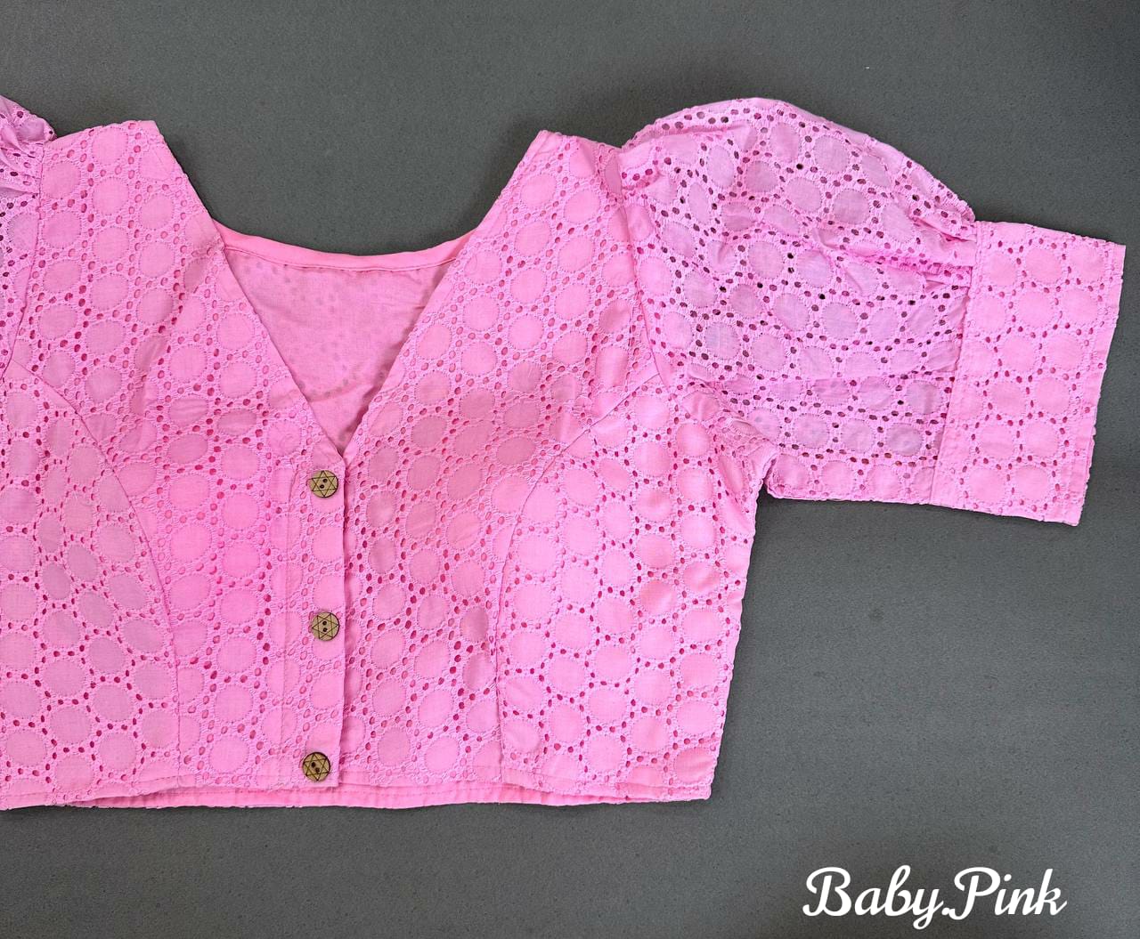 Cotton hakoba readymade blouse