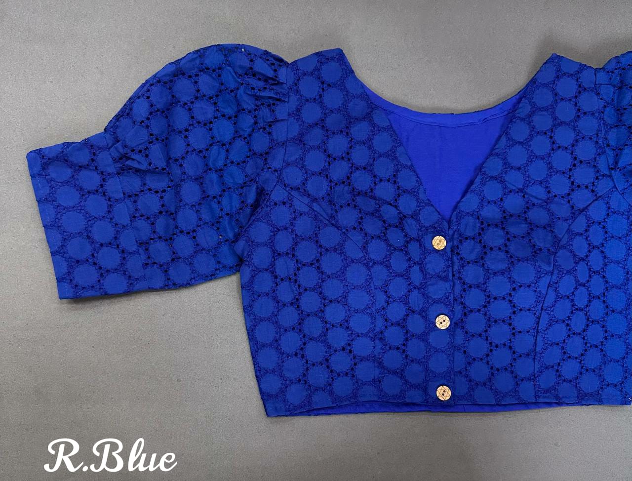 Cotton hakoba readymade blouse