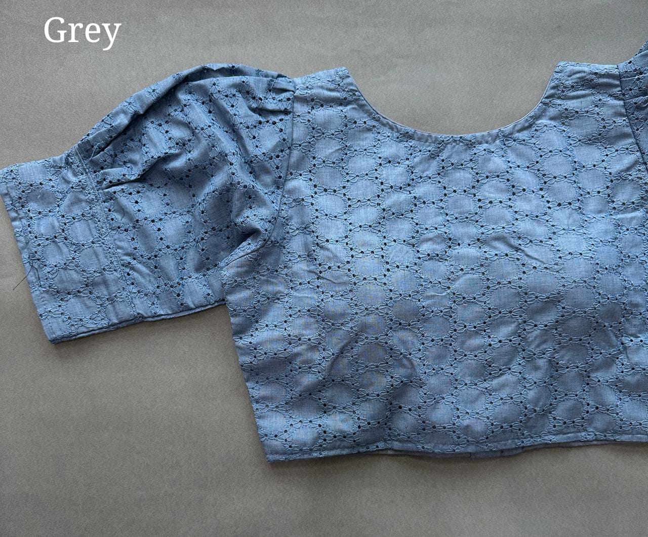 Cotton hakoba readymade blouse