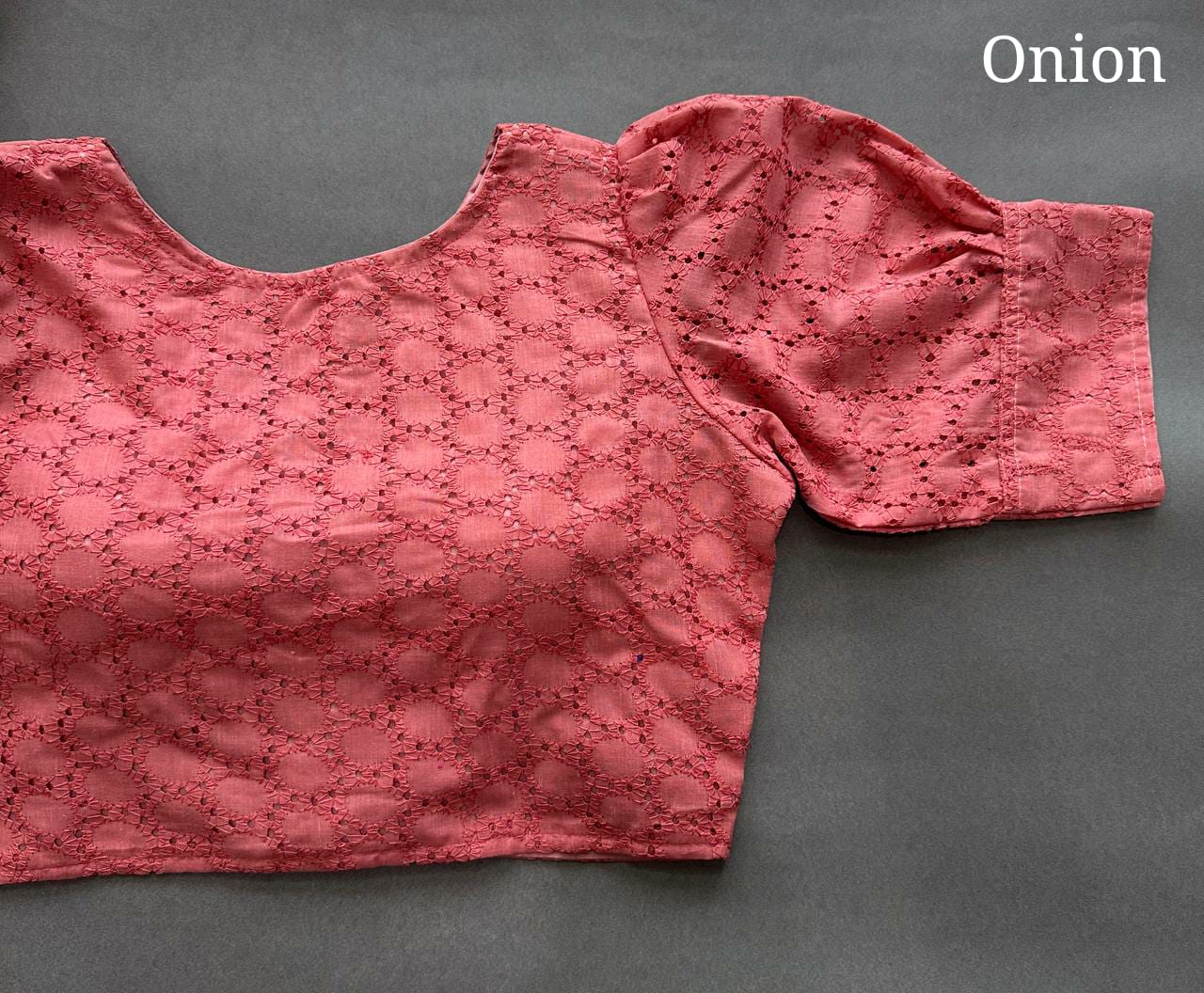 Cotton hakoba readymade blouse